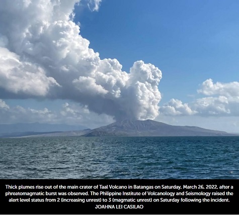 Taal Volcano Advisory